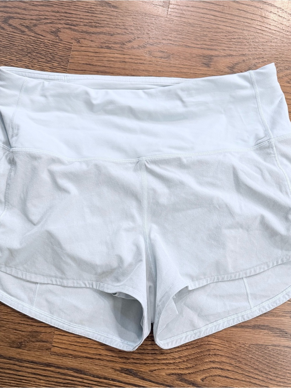 Lululemon 6 Light Blue Active Shorts